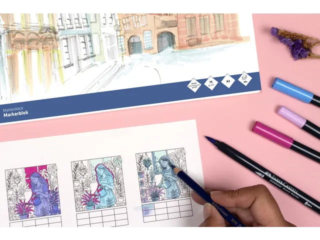 Markerblok Kangaro A3 wit 50 vel 75 grams