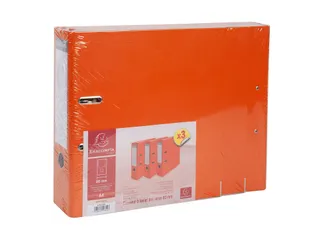 Pak 3 ordners PP/pap A4 80mm oranje PP A4 80mm ORANJE - 5