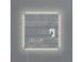 Glasmagneetbord Sigel Artverum Led Light 48x48x1.5cm Betondesign - 1
