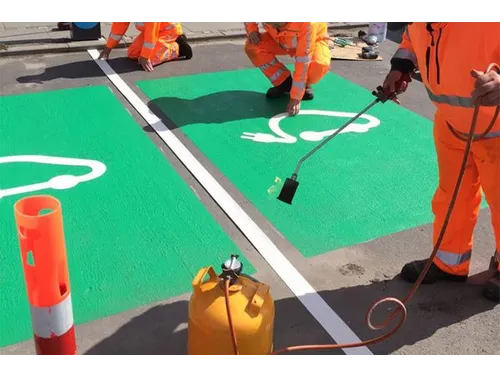 markeersymbool,symbool/tekst: "E-auto laadstation"