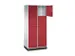 grootvolume-lockersysteem,RAL 7035/RAL 3003,HxBxD 1950x820x500mm