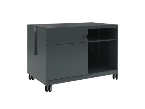 caddy,HxBxD 563x800x490mm,2lade(n),1niveaus,lade/hangmappenframe links