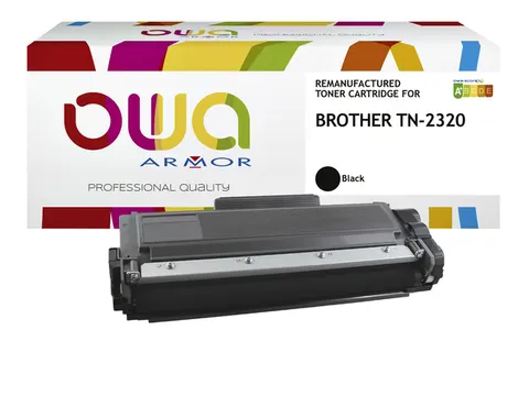 Toner OWA alternatief tbv Brother TN-2320BK zwart