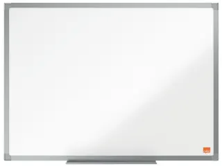 Nobo Magnete aus Kunststoff für magnetische Whiteboards, 4 Stück, Dry Wipe, 18 x 22 mm, Orange, 1905327