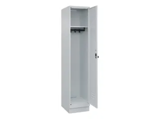 locker,HxBxD 1950x400x500mm,1vak,vak B 400mm,draaigrendel,sokkel - 2
