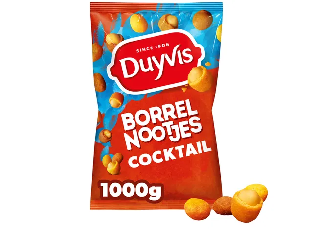 Borrelnootjes Duyvis cocktail zak 1000 gram
