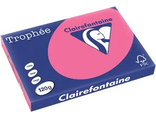 Trophée Intens gekleurd papier A3 120 gram 250vel Fuchsia - 1