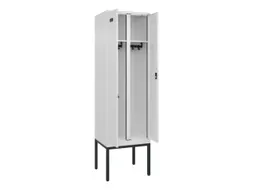 locker voor scheiding van kleding,HxBxD 2120x600x500mm,2vak