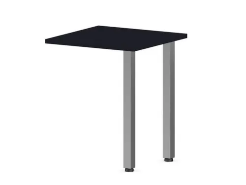aanbouwtafel,i.h.v.,HxBxD 720-840x600x600mm,CC-zwart