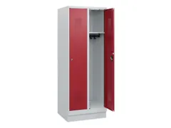 schoollocker,HxBxD 1630x600x500mm,2vak,vak B 300mm,cil.-slot,sokkel