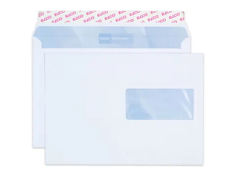 envelop Premium C5 FSC 100 gram met venster rechts 500 stuks