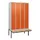 Dubbeldekse dekenkist,HxBxD 2120x1200x815mm,4x2vak.,vak B 300mm