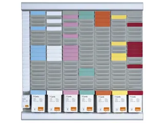 Planbord Nobo Week/uur 8 Panelen Met 24 Sleuven - 1