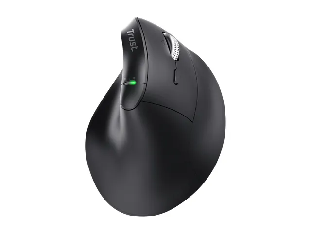 Ergonomische muis Trust hyperscrol Vyran draadloos zwart