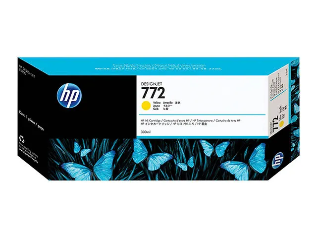 Inktcartridge Hp Cn 630 a No.772 300 Ml Geel