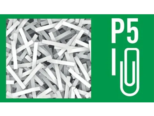 Papiervernietiger Leitz IQ Auto+ Office 150 P-5 snippers 2x15mm