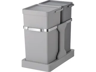 Deco Inbouwafvalemmer 15+20 Liter Eko - 2