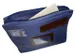 POCSOU professionele posttas blauw nylon 42 x 32 cm met extra vak