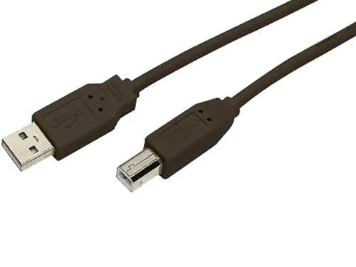 USB kabel A/B 3m MRCS103 USB 2.0 zwart