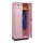 locker,HxBxD 1950x800x500mm,2vak,vak B 400mm,cil.-slot,sokkel