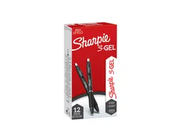Gelschrijver Sharpie S-Gel Medium punt 0.7mm Zwart
