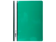 Snelhechtmappen stan daard PVC A4 groen