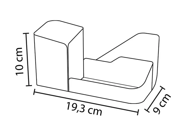ODTRI bureauorganizer metaal terracotta