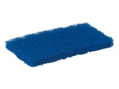 Schuurspons Vikan zacht 115x245x25mm blauw nylon