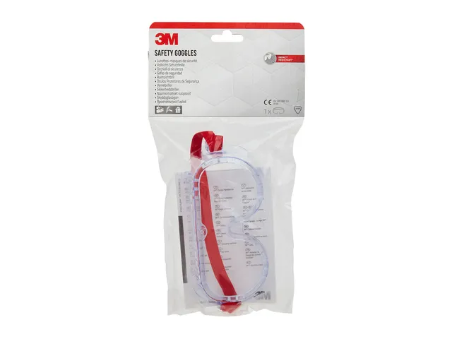 Ruimzichtbril 3M tegen stof voor binnenhuis gebruik