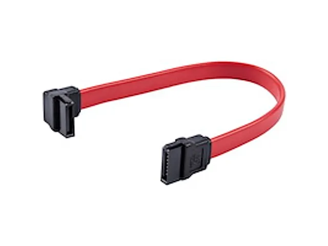 15cm Haakse SATA naar SATA kabel naar links