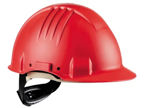 3M G3501 veiligheidshelm Rood