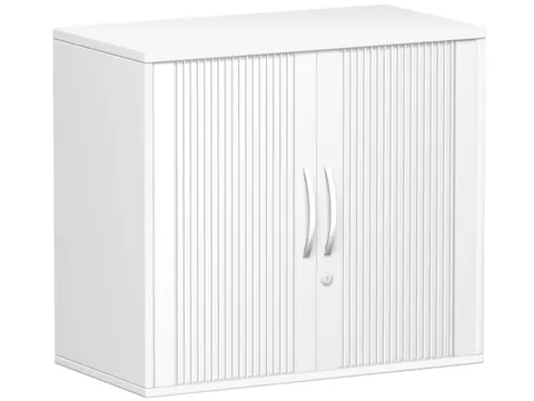 jaloeziedeurkast,HxBxD 720x800x425mm,1xhouten vloer,2 OH,romp wit