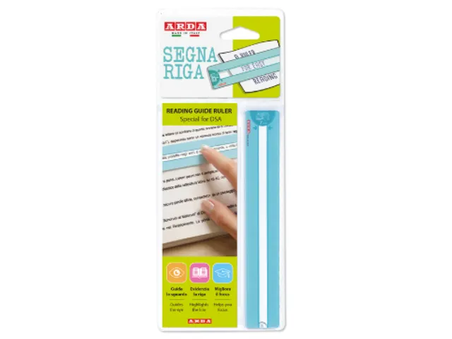 Leesliniaal Arda Easy Reading 0.7mm turquoise