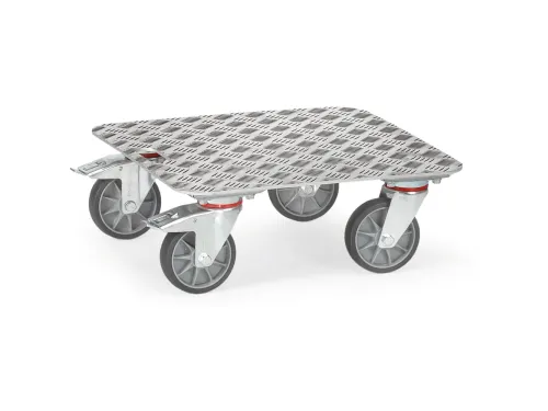 Rolplateau's 1187 250kg 500x500mm aluminium kwintet laadvlak