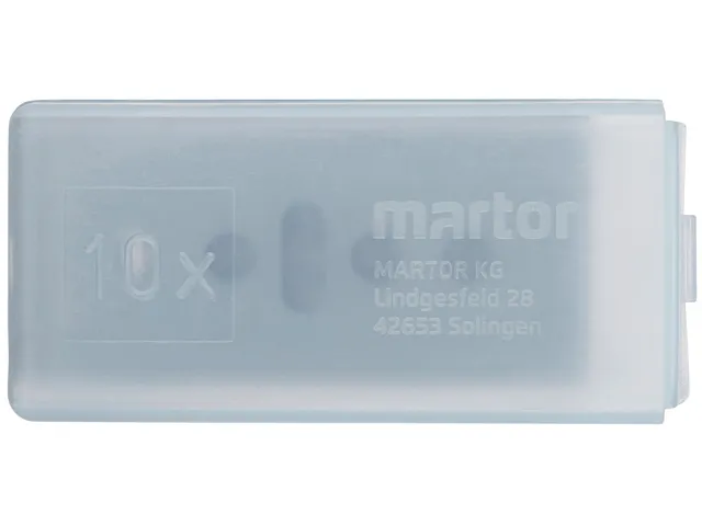 Reservemes Martor Industrie mesje nr. 45 rechthoekig 10 stuks