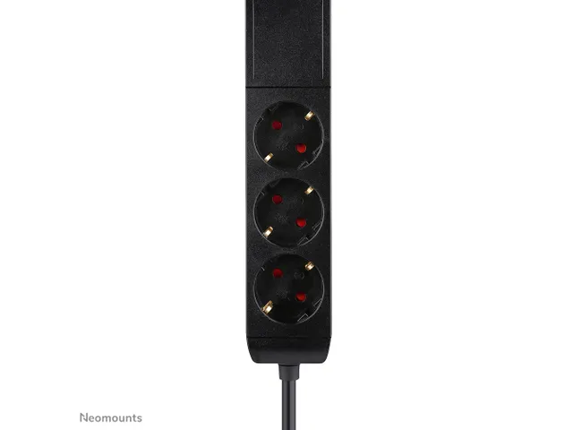 Neomounts VOLT DS22-840 Bureaucontactdoos 2x USB-C 1x USB-A Zwart