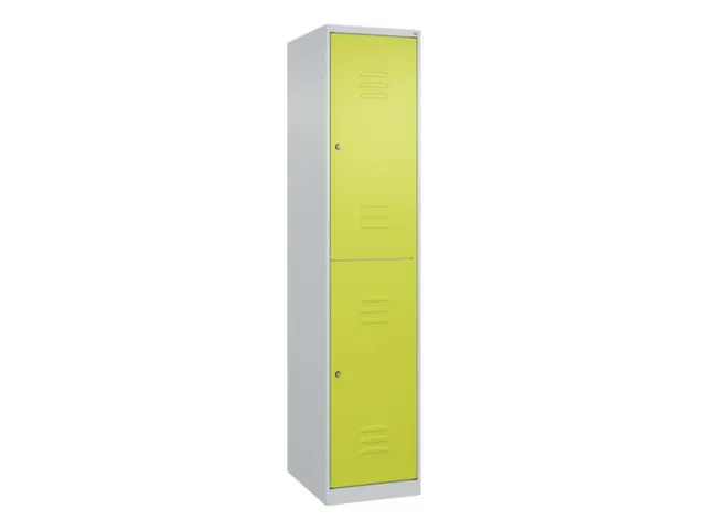 dubbeldekse locker,HxBxD 1850x400x500mm,1x2vak.,vak B 400mm