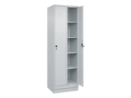 wasgoedverdeelkast,HxBxD 1950x600x500mm,vak B 300mm,draaigrendel