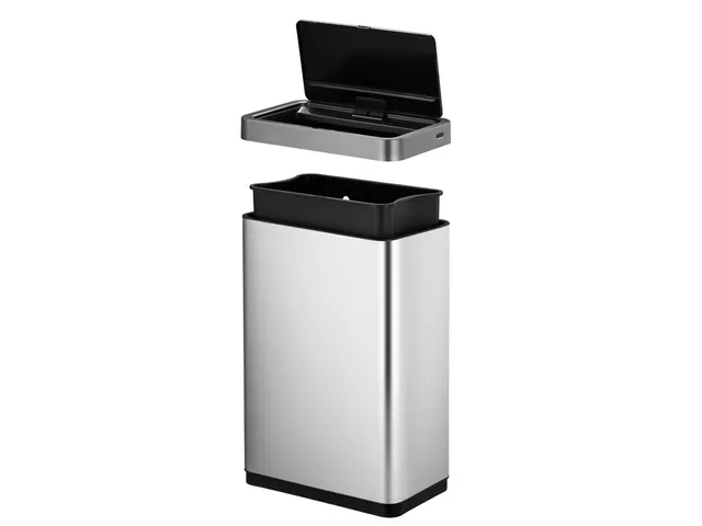 Afvalbak Mirage X Sensor Bin 47 Liter mat RVS