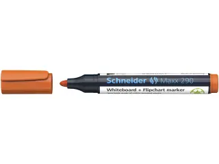 Boardmarker Schneider Maxx 290 ronde punt oranje 2-3mm - 4