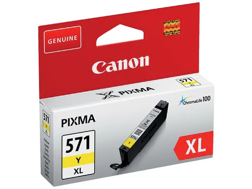 Inktcartridge Canon CLI-571XL geel