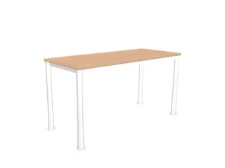 In hoogte verstelbaar bureau,HxBxD 720-840x1400x600mm,NE-esdoorn - 2