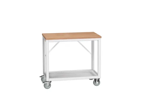 werkbank,verrijdbaar,HxBxD 930x1000x600mm,multiplexblad