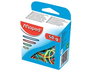 Elastiekjes Kleur 4 Maten 50Gram - 1
