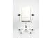 Bureaustoel EN1335 Linea Tekna White 01 l.blauw/wit met 3D armleuning - 3