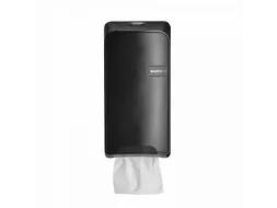 Toiletpapier Dispenser Zwart Quartz 441056 Bulkpack