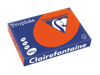 Trophée Intens Gekleurd Papier A4 120 Gram 250 Vel Kardinaalrood - 1