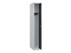 locker,HxBxD 1850x250x500mm,1vak,vak B 250mm,cil.-slot,staand op vloer