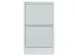 hangmappenkast,HxBxD 672x413x400mm,2hangmappenframes,romp lichtgrijs