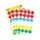 Etiket Avery Zweckform 3089 Rond Ø18mm Assorti 96 Stuks